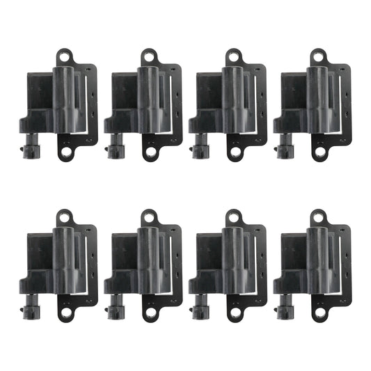 2000-2006 Chevy Tahoe 8 Pack Square Ignition Coil & Spark Plug Wire 12556893 12558693 12570553