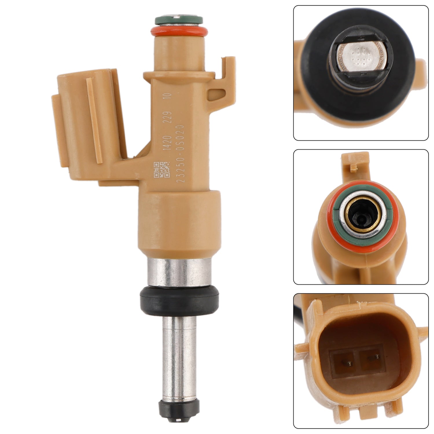 Toyota Tundra Sequoia 4.6L 5.7L 2008-2019 1PCS Fuel Injector 23250-0S020