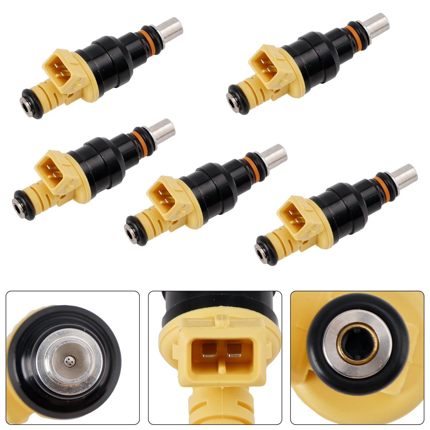 Volvo 850 2.4L 2.0L I5 1991-1997 852-12141 5PCS Fuel Injector 0280150779