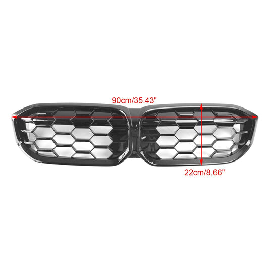 BMW G20 320i 330i M340i 2023-2024 Gloss Black Front Kidney Grill