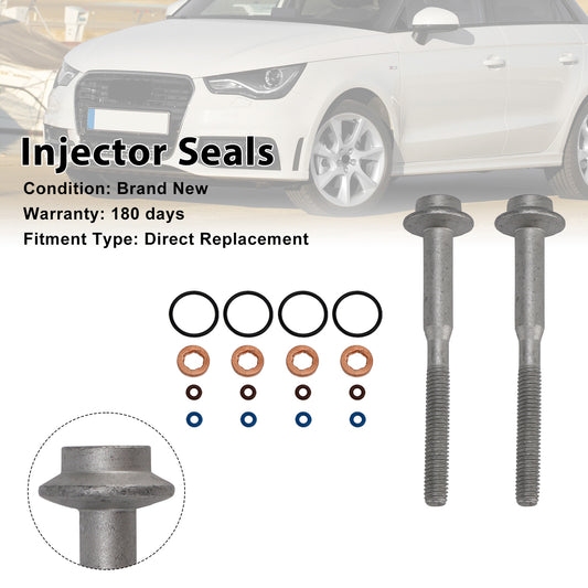VW Caddy 1.6TDI A2C59513554 Fuel Injector Ring Washer Seal Bolt 03L130277B