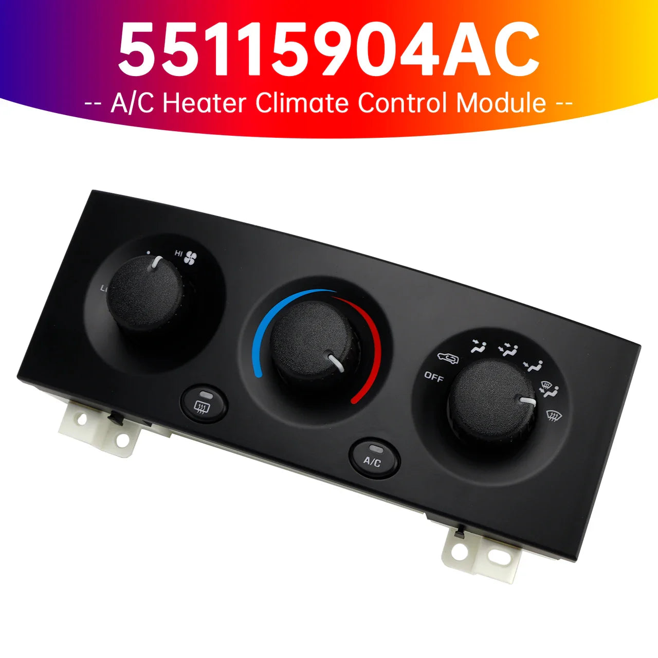 2002-2004 Jeep Grand Cherokee 55115904AB A/C Heater Climate Control Module