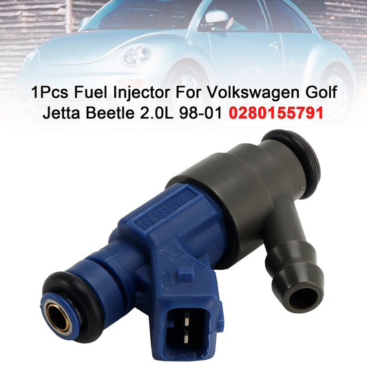 Volkswagen Golf Jetta Beetle 2.0L 1998-2001 0280155791 1PCS Fuel Injector
