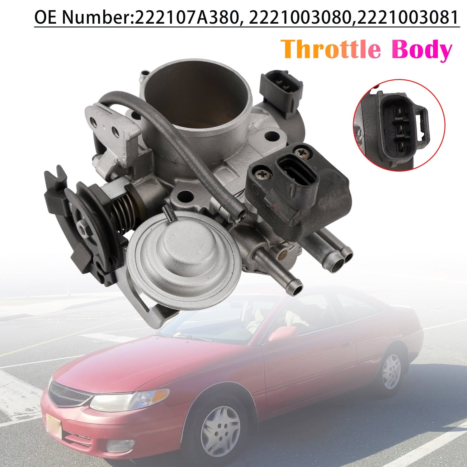 Throttle Body 22210-03080 For Toyota Camry Solara MCV20 SXV20 1998-2001
