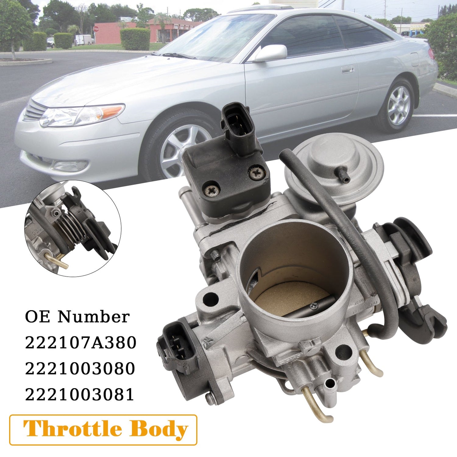 1996.07-2001.07 Toyota Camry SXV20 MCV20 Throttle Body 22210-03080
