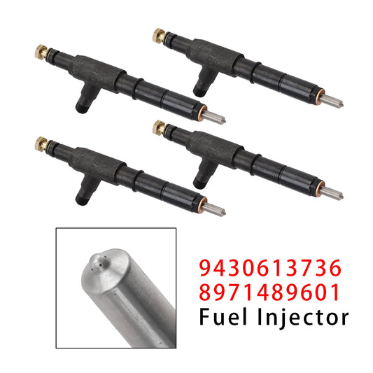Isuzu 4HE1 4.8L 4HG1T 4.6L NPR NQR 9430613736 8971489601 4PCS Fuel Injector