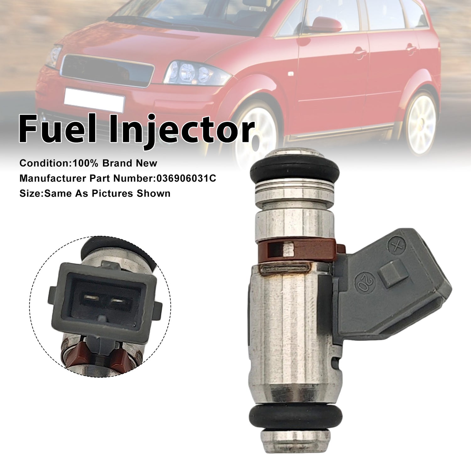 Seat Cordoba 2000-2002 For VW Golf IV 1999-2006 IWP058 1PCS Fuel Injector