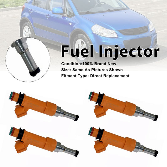 Suzuki SX4 1.6 M16A 15710-54LA0 297500-1480 4PCS Fuel Injector