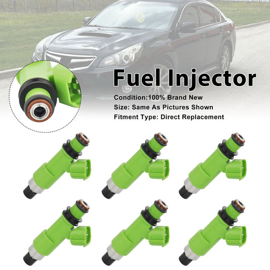 Subaru Legacy 2010-2019 Tribeca 2008-2014 16611-AA740 6PCS Fuel Injector