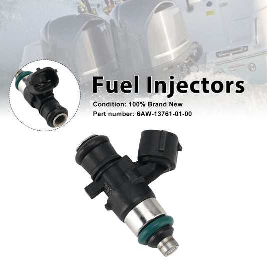 Yamaha Outboard 300HP LF300XSB2 Fuel Injectors 6AW-13761-01-00
