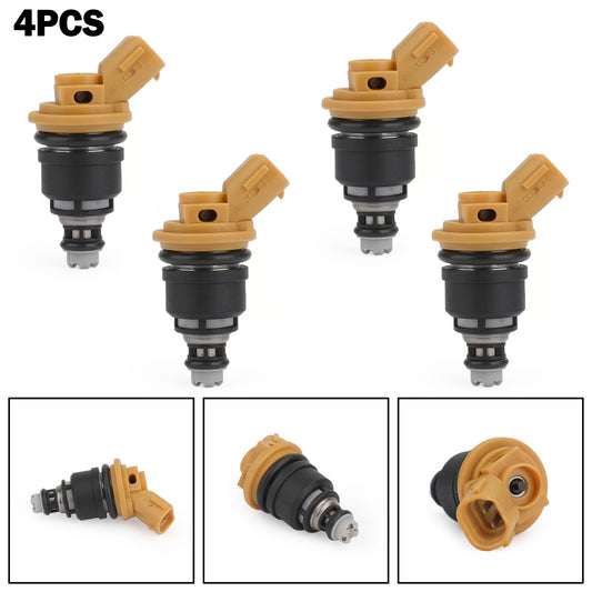 Subaru Sti WRX GC8 16600-AA170 4 Pcs 550cc Yellow Side Fuel Injectors
