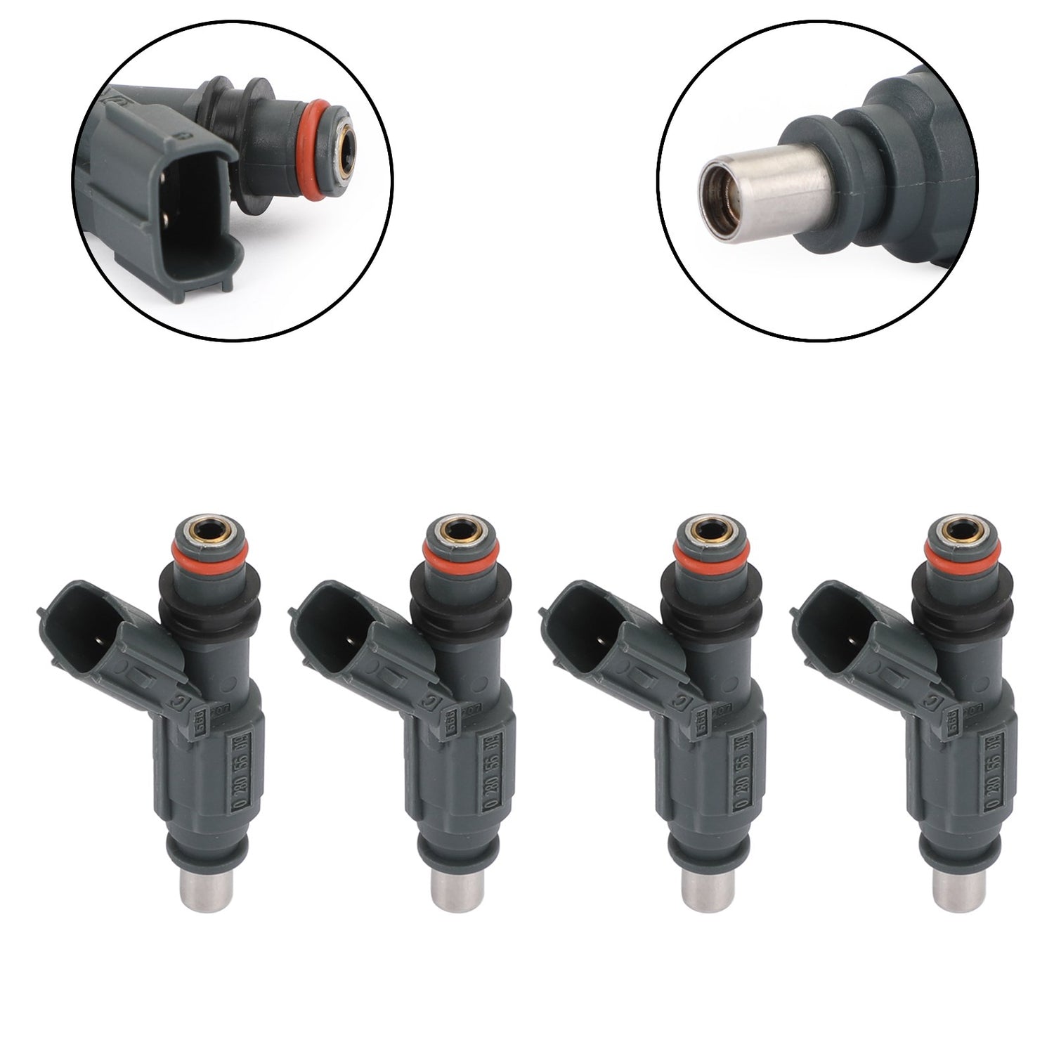 Toyota Corolla ZZE12 E141 ZZE150 4 Pcs Fuel Injectors 23250-0D030