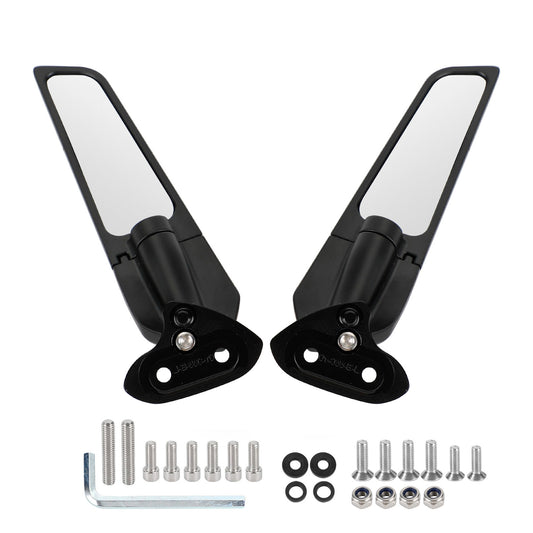 Yamaha YZF R1 R1M 2015-2019 Adjustable Wing Fin Rearview Mirrors