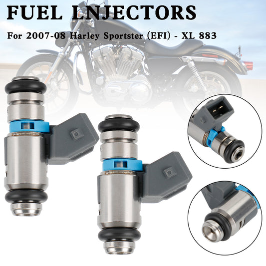 Sportster Custom XL IWP181 27706-07A 994635-3731 2PCS Fuel Injectors