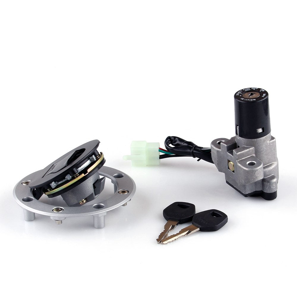 Suzuki Katana GSX600F GSX750F 1989-1997 Ignition Key Switch Tank Cap Lock Set