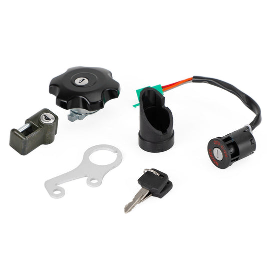 Suzuki DR-Z400SM DRZ400 SM 2007-2022 Ignition Key Switch Gas Cap Lock Set