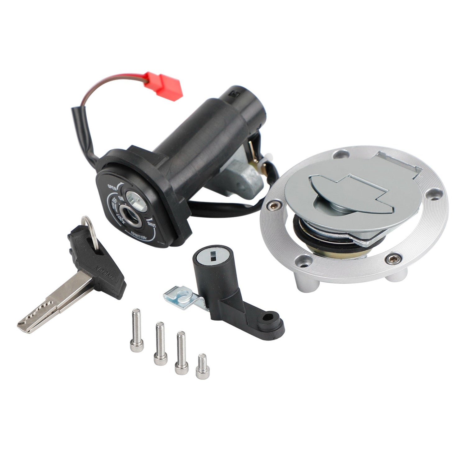 Yamaha YZF-R15 MT-15 2013-2018 Ignition Lock, Fuel Tank Cap And Seat Lock Fits