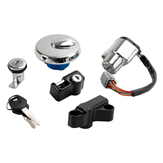 Suzuki VLR1800 Boulevard C109R 2008-2011 Ignition Switch Fuel Cap Seat Lock Set
