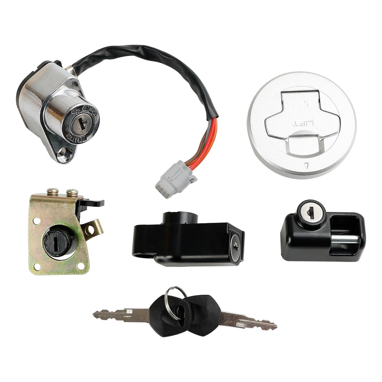Suzuki VZ1500 Boulevard M90 2009-2019 Ignition Switch Fuel Cap Seat Lock Set