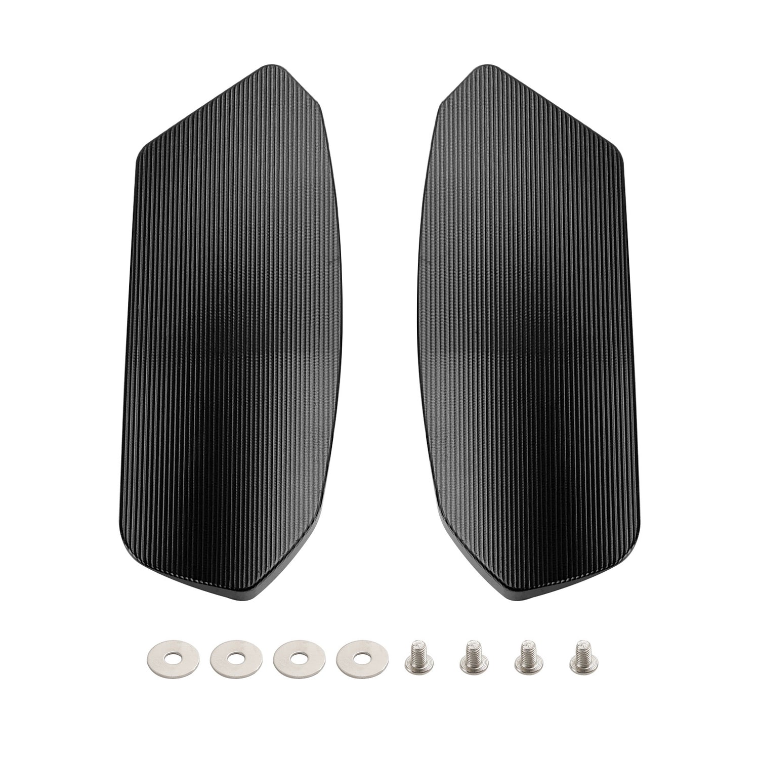 Suzuki GSXR1000 GSXR1000R 2017-2024 CNC Aluminum Black Mirror Block Off Plates