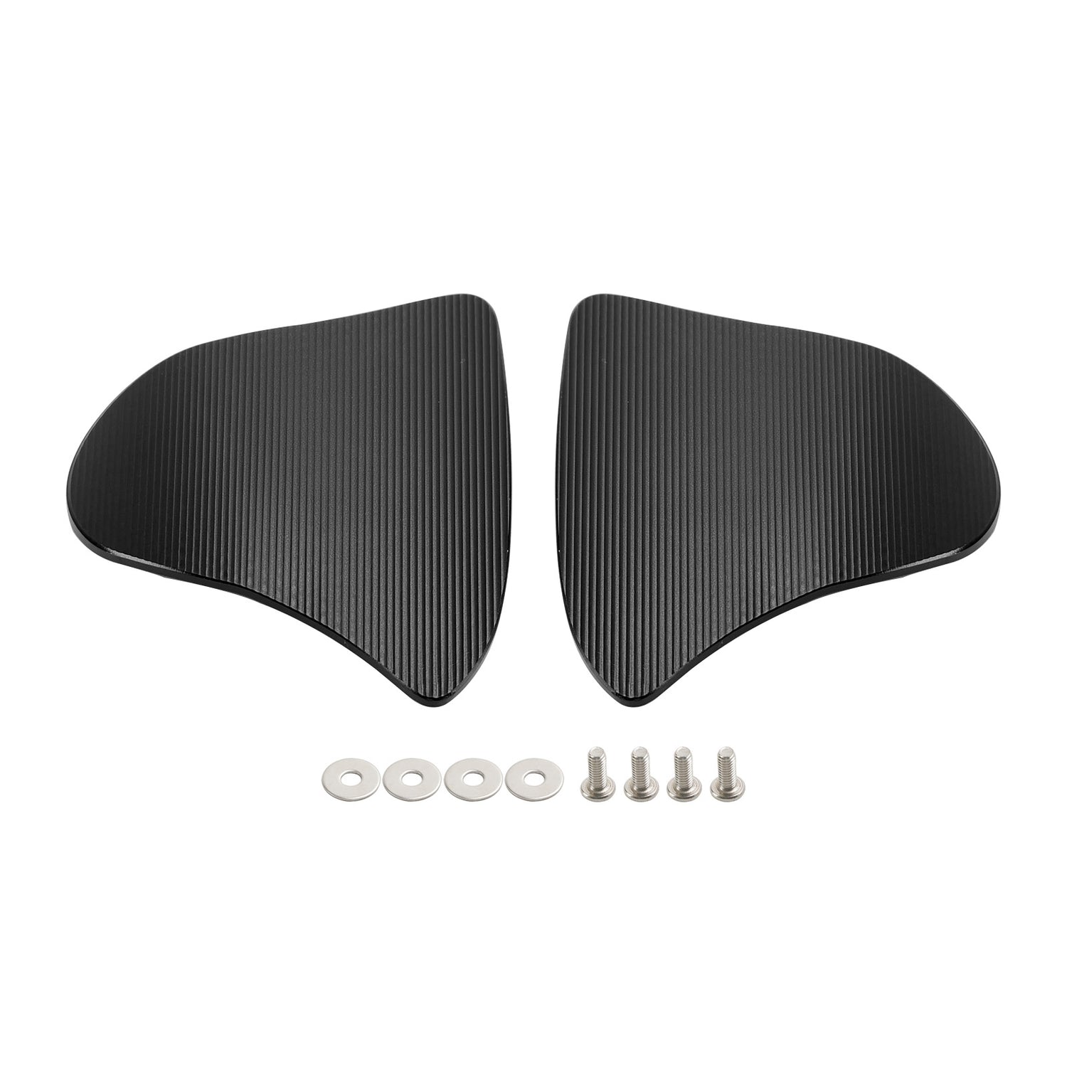 Yamaha YZF R1 / YZF R1M 2020-2024 CNC Aluminum Black Mirror Block Off Plates