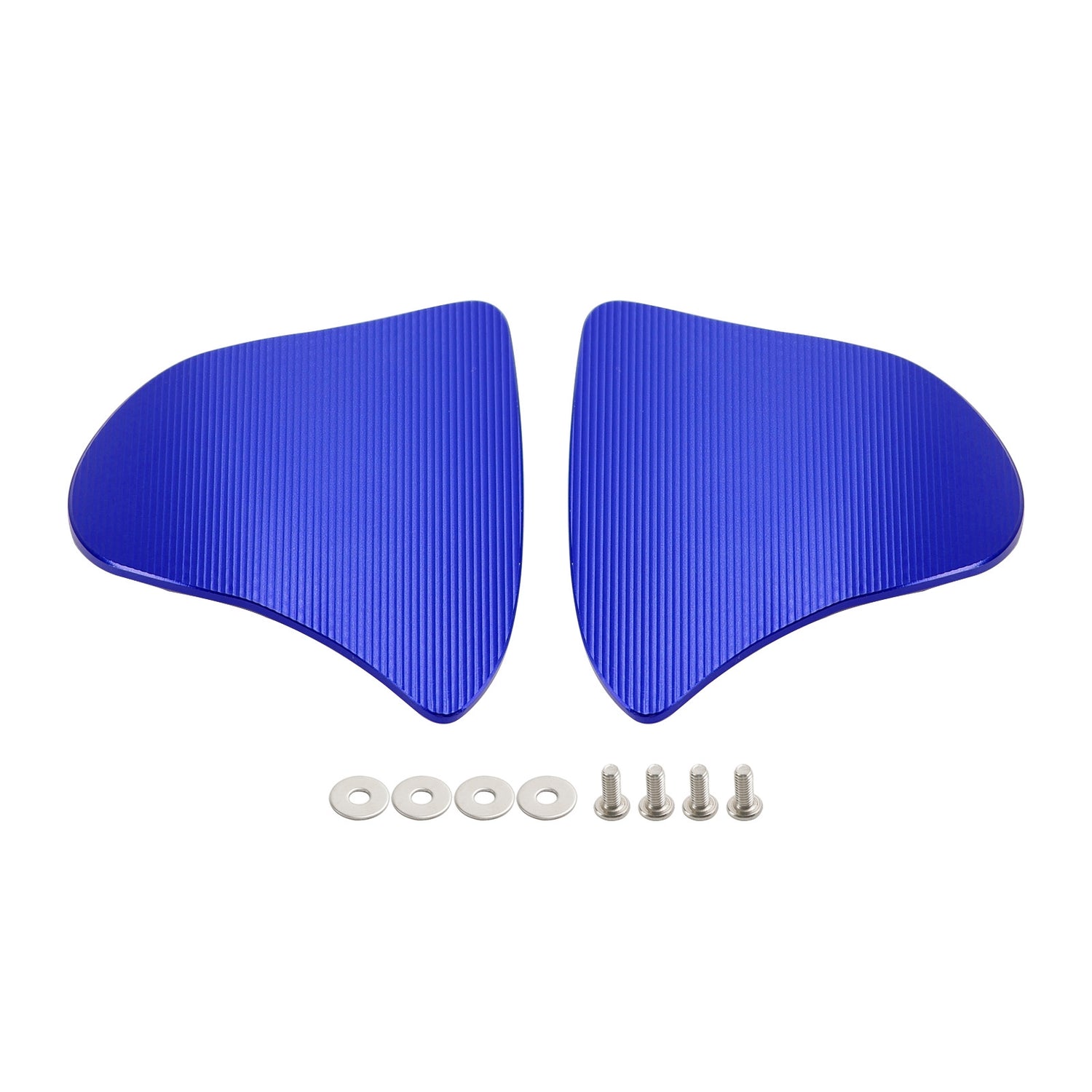 Yamaha YZF R1/YZF R1M 2020-2024 CNC Aluminum Blue Mirror Block Off Plates