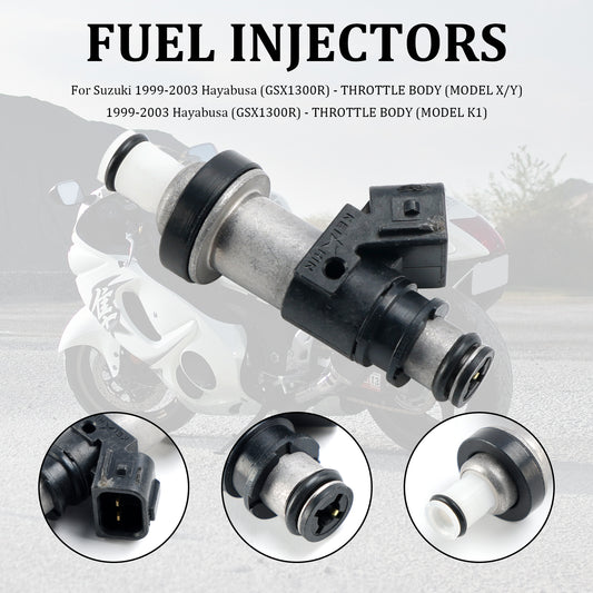 Suzuki GSX-R750 GSX-R600 GSX1300R 06164-P8E-A00 15710-24F00 Fuel Injectors