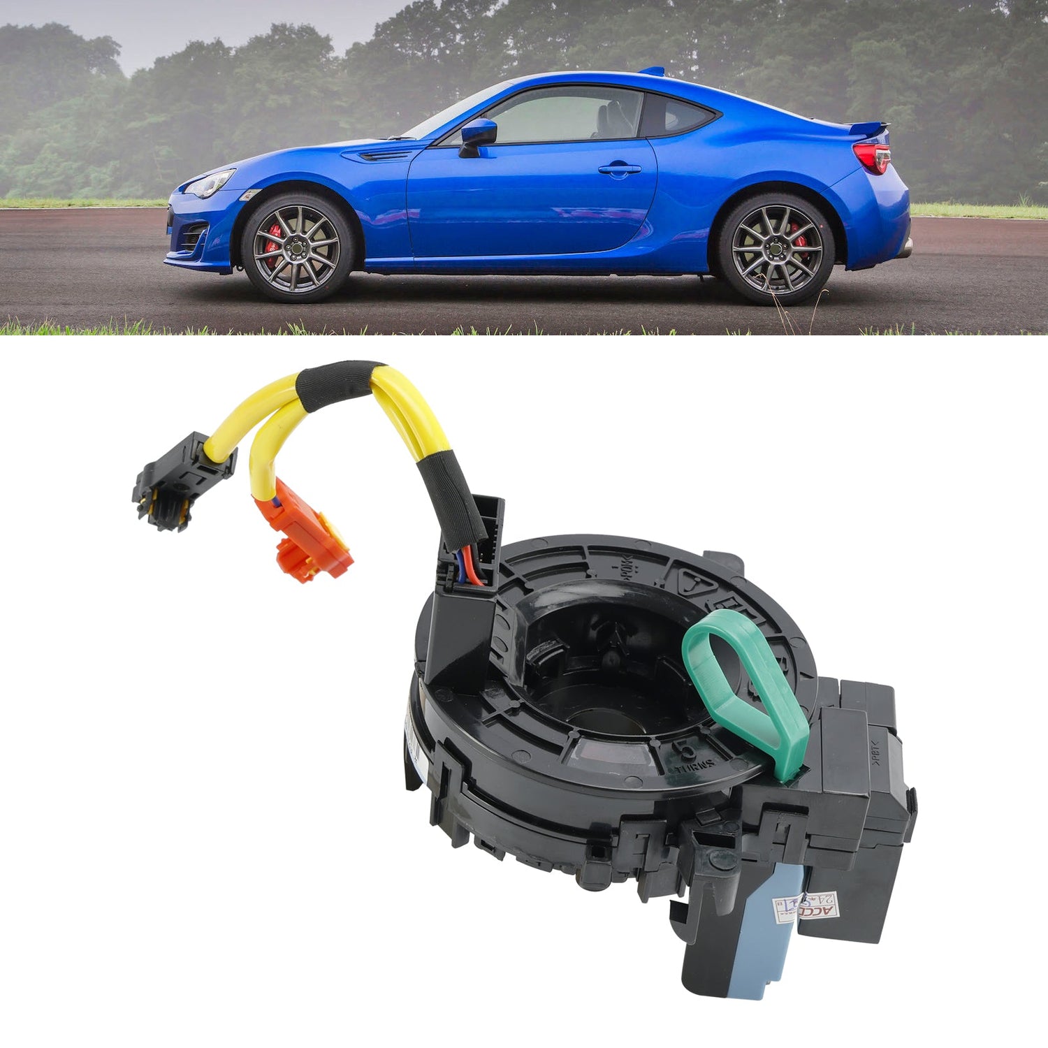 WRX BRZ XV Crosstrek Forester 83196-FJ030 Clock Spring With Angle Sensor