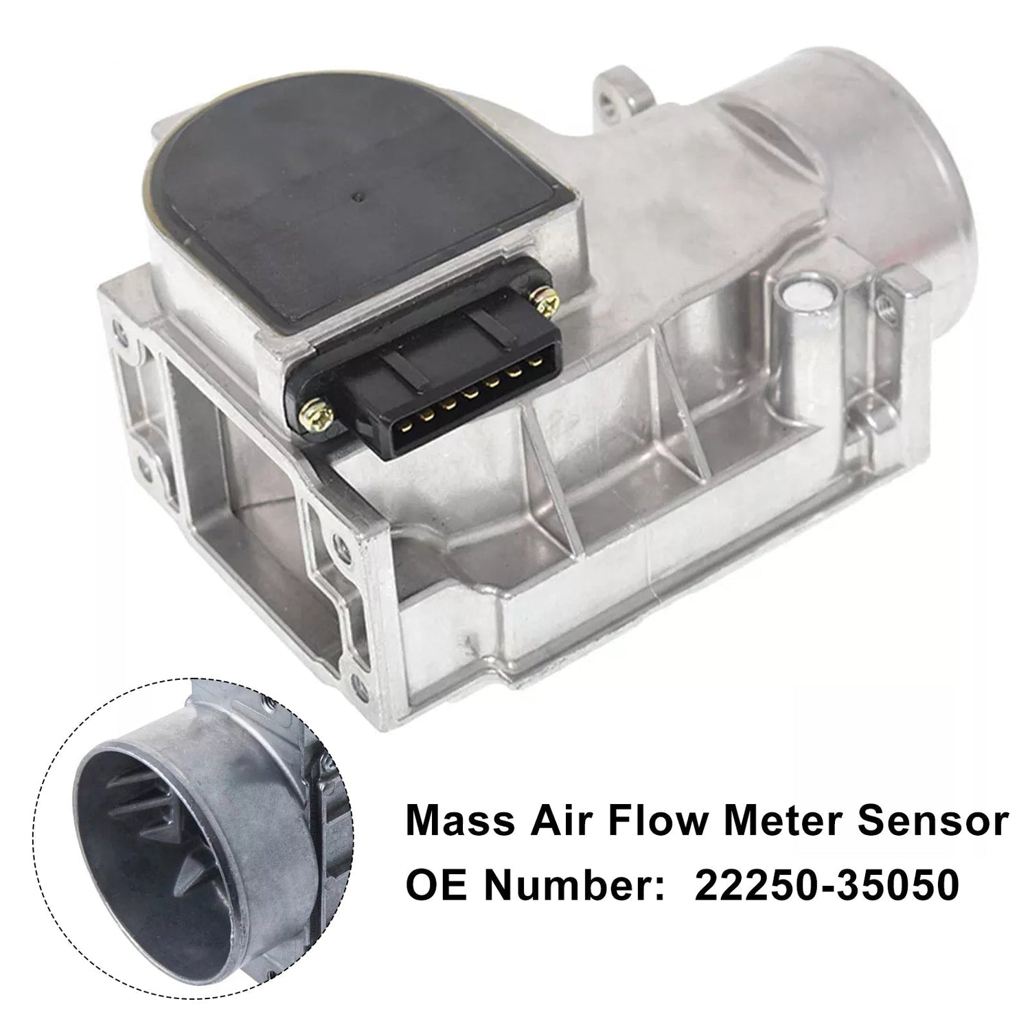 1989-1995 Toyota pickup & 4runner 2.4L 22250-35050 Mass Air Flow Meter Sensor