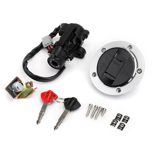 Suzuki GSXR 600 750 1000 2005-2018 Ignition Switch Fuel Gas Cap Seat Lock Keys