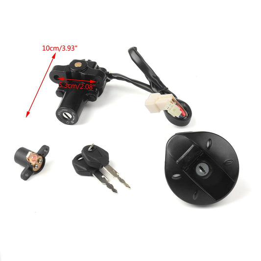 Yamaha XT660 XT660 R/X 2004-2011 Ignition Switch Seat Gas Cap Cover Lock Key Set