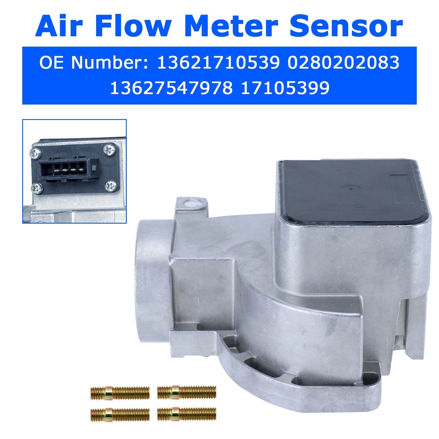 BMW E30 E28 E34 320i 520i 325e Air Flow Meter Sensor 0280202083 17105399
