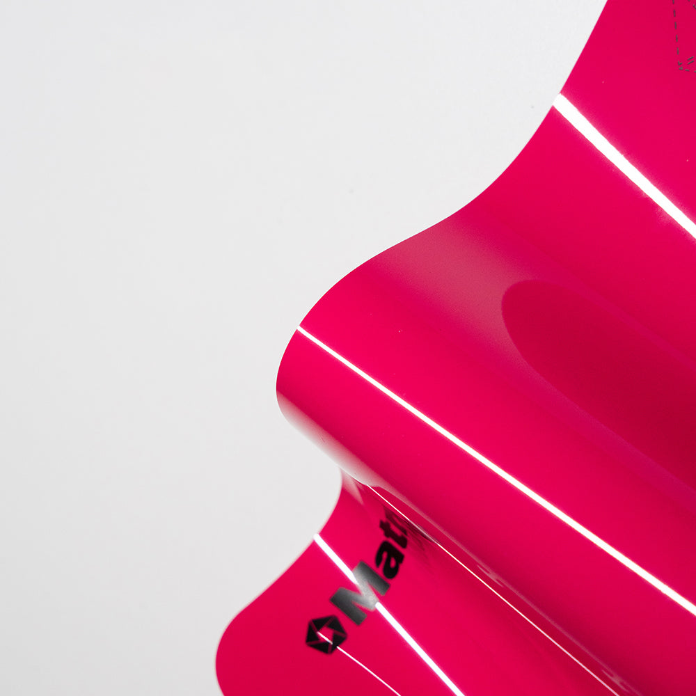Beetroot Purple PET Car Wrap Film High Gloss Vehicle Wrap