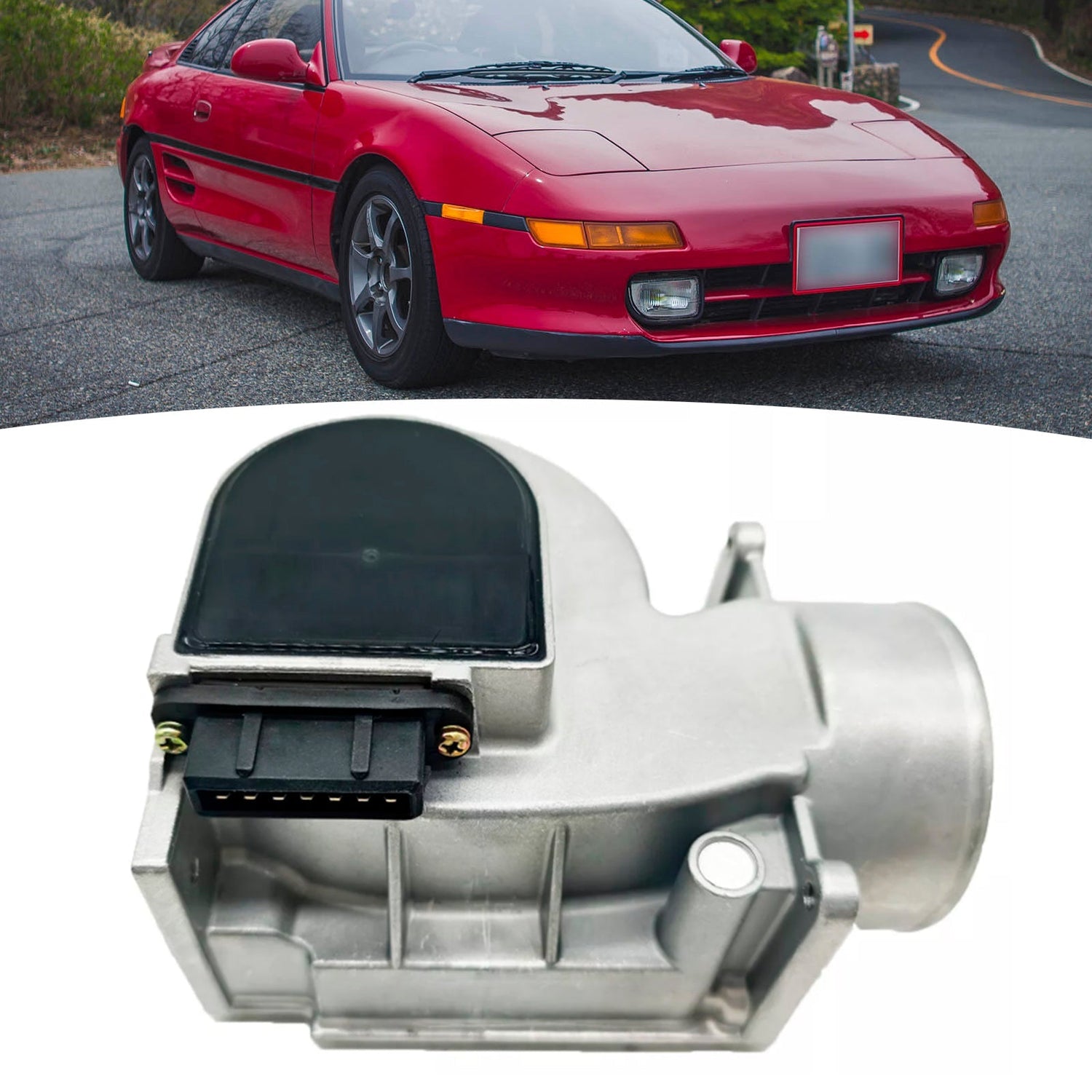 1990-1995 Toyota MR2 2225074220 Mass Air Flow Sensor Maf Afm 22250-74220