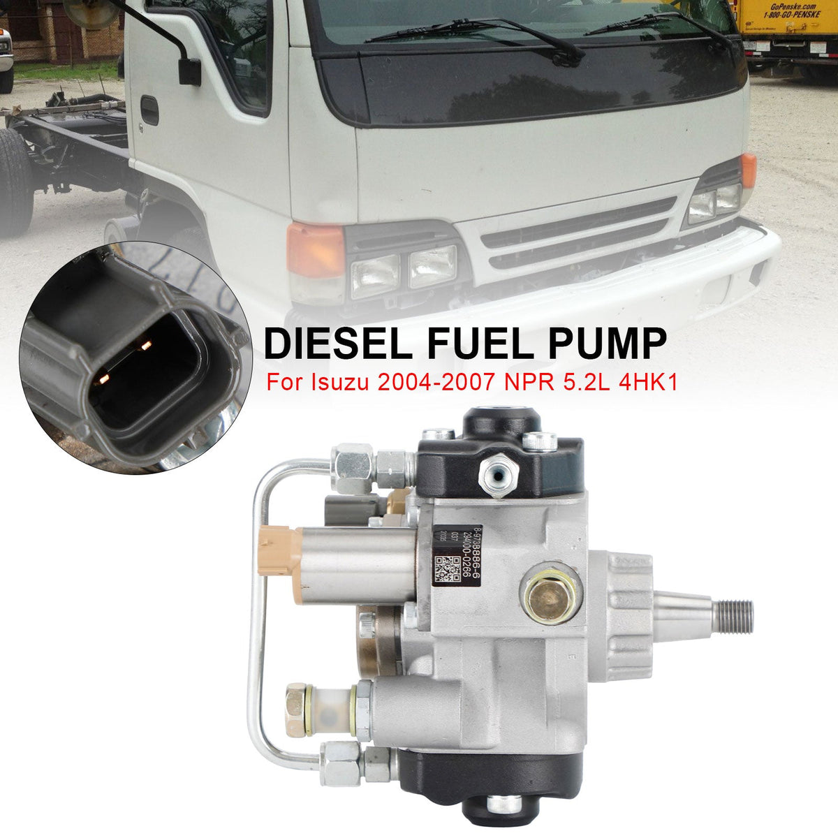 Isuzu 2004-2007 NPR 5.2L 4HK1 294000-0266 Diesel Fuel Pump 2901238860 97328886