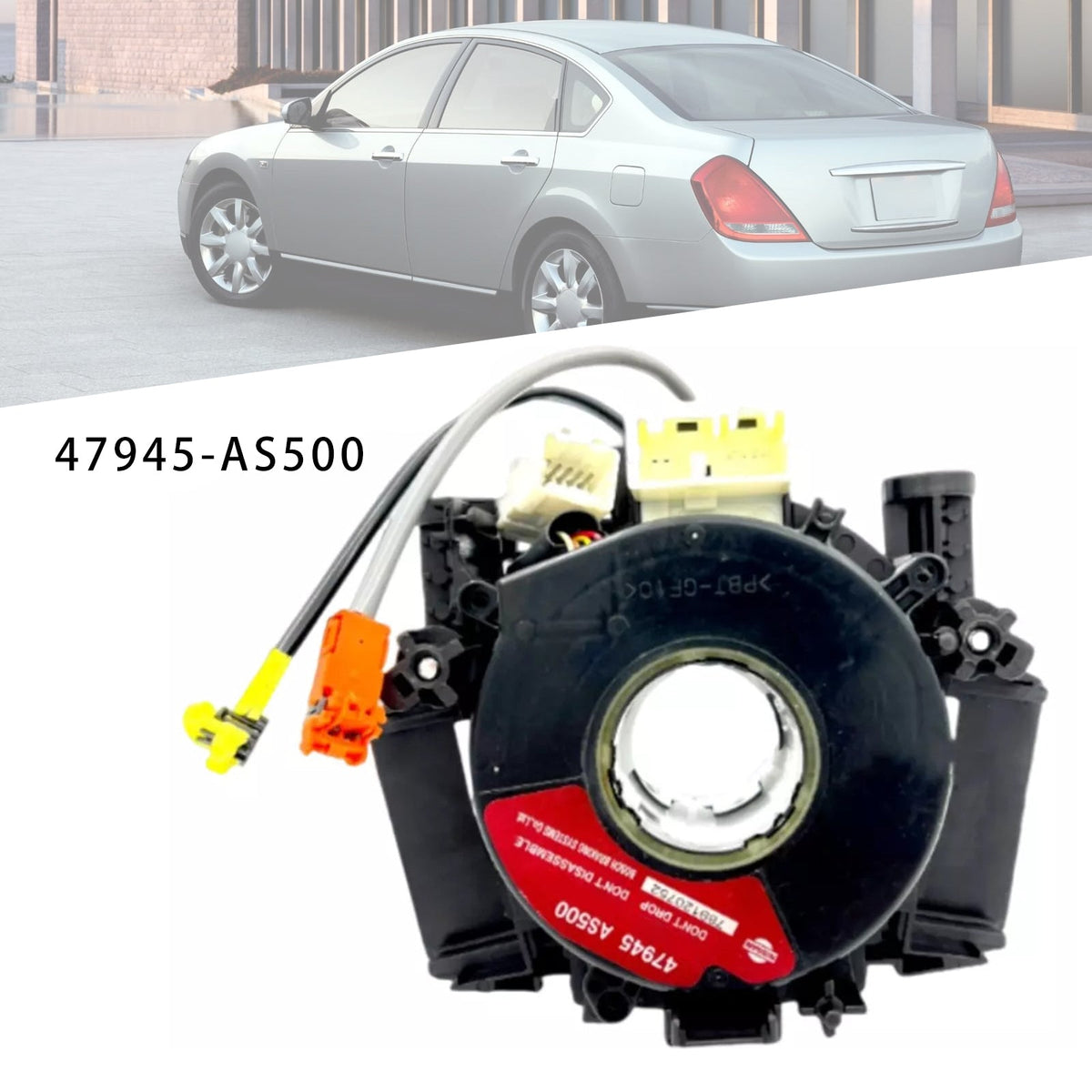 2012-2017 Nissan Frontier 47945-AS500 Clock Spring+Steering Angle Sensor Assembly