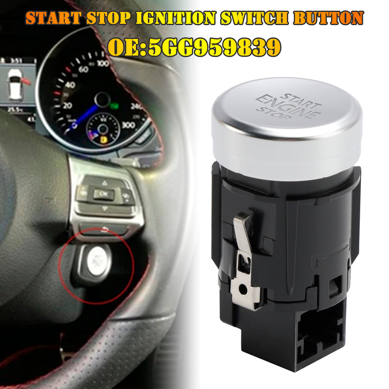 2013-2017 VW Golf MK7 GTI R32 Start Stop Ignition Switch Button 5GG959839