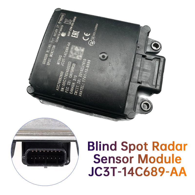 Blind Spot Monitor Sensor Module JC3T-14C689-AA For Ford F150 F250 Super Duty