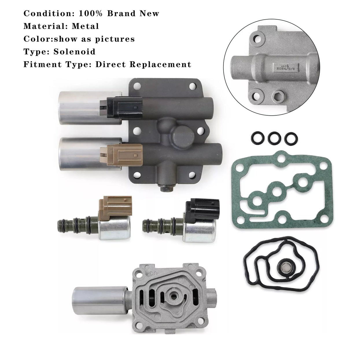 Transmission Solenoid Kit 28250-P7W-003 For Honda Odyssey Accord Pilot TL MDX