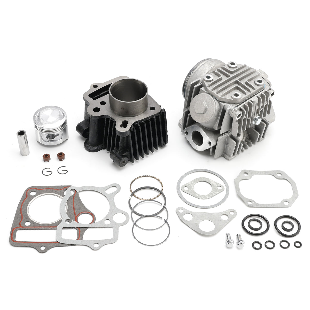 Honda CT70 CRF70 XR70 ATC70 TRX70 Top End Rebuild Kit Cylinder Head Piston
