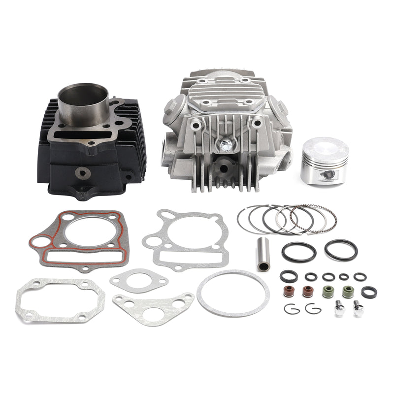 Honda Chinese ATV Dirt Bike 110cc 52.4mm Top End Kit Cylinder Head Piston