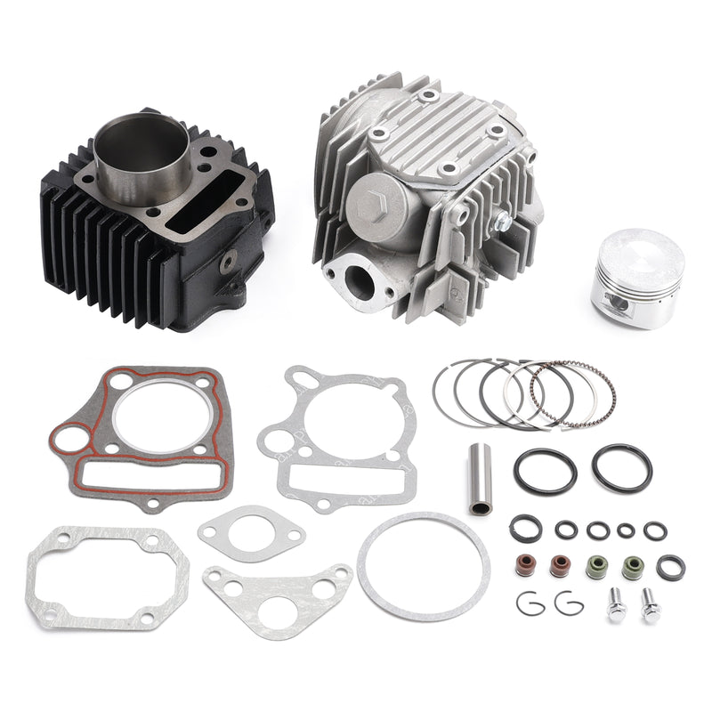 Honda Chinese ATV Dirt Bike 110cc 52.4mm Top End Kit Cylinder Head Piston