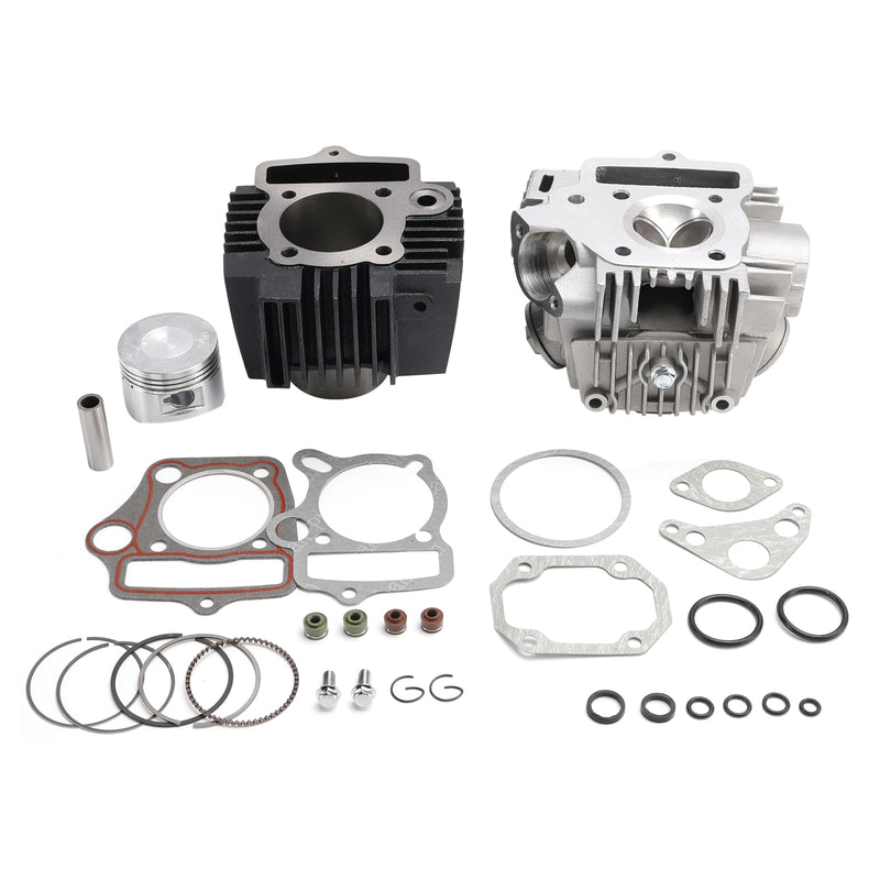 Honda Chinese ATV Dirt Bike 110cc 52.4mm Top End Kit Cylinder Head Piston