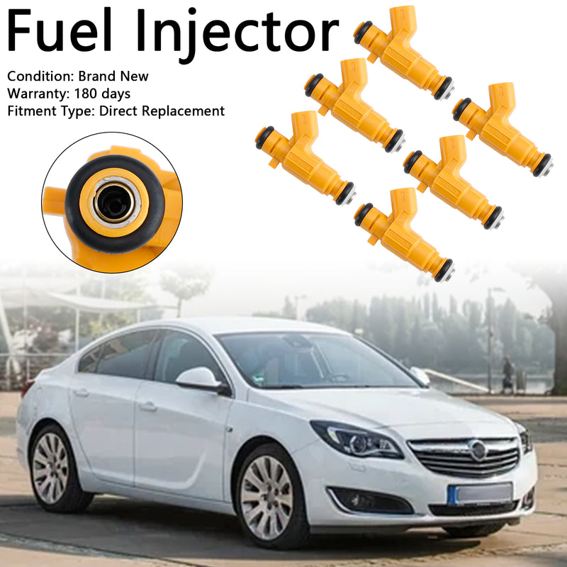 Vauxhall Vectra Fit Saab 9-3 2.8L 12581682 6PCS Fuel Injector 0280156129