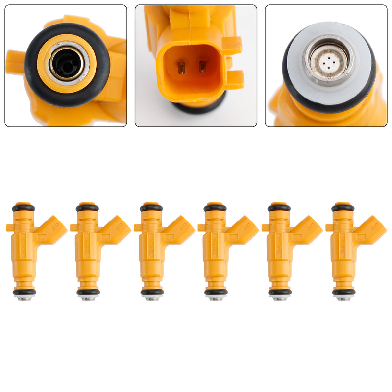 Vauxhall Vectra Fit Saab 9-3 2.8L 12581682 6PCS Fuel Injector 0280156129
