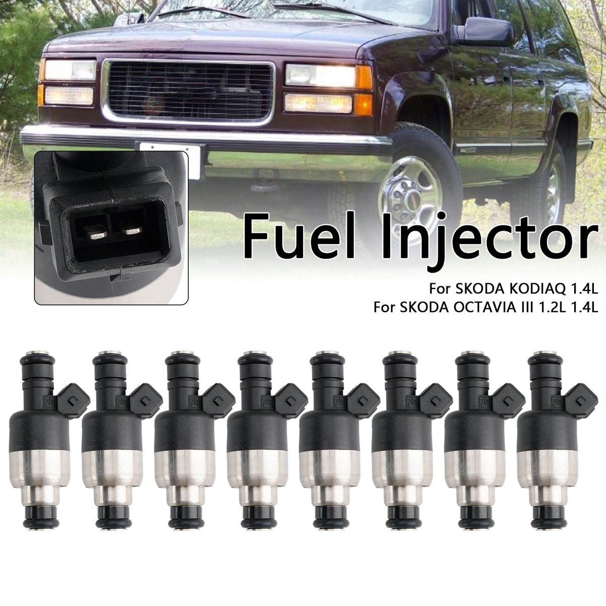 8PCS 83211150 Fuel Injector 17109596 Fit Chevrolet Fit GMC 7.4L V8 1996-2000