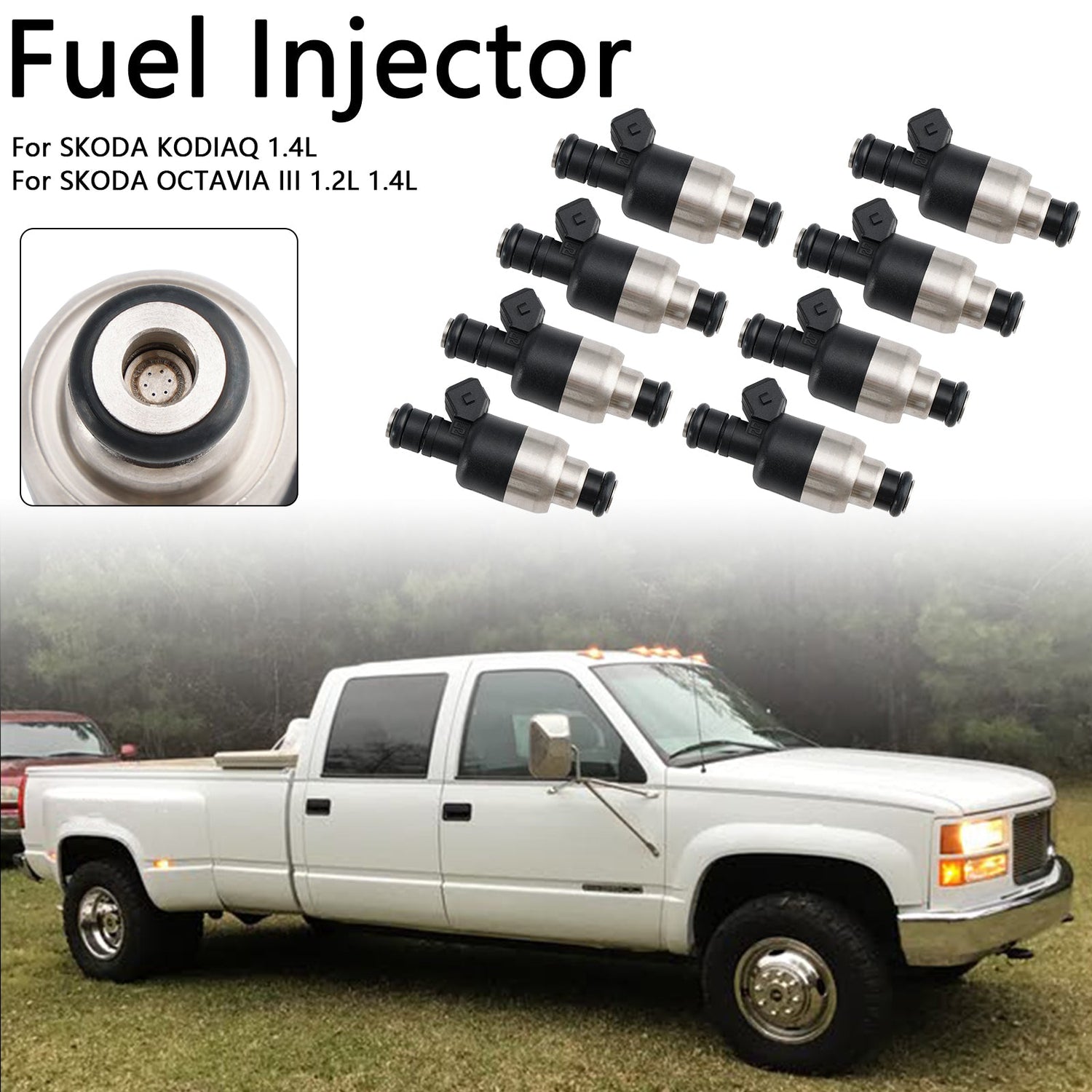 8PCS 83211150 Fuel Injector 17109596 Fit Chevrolet Fit GMC 7.4L V8 1996-2000