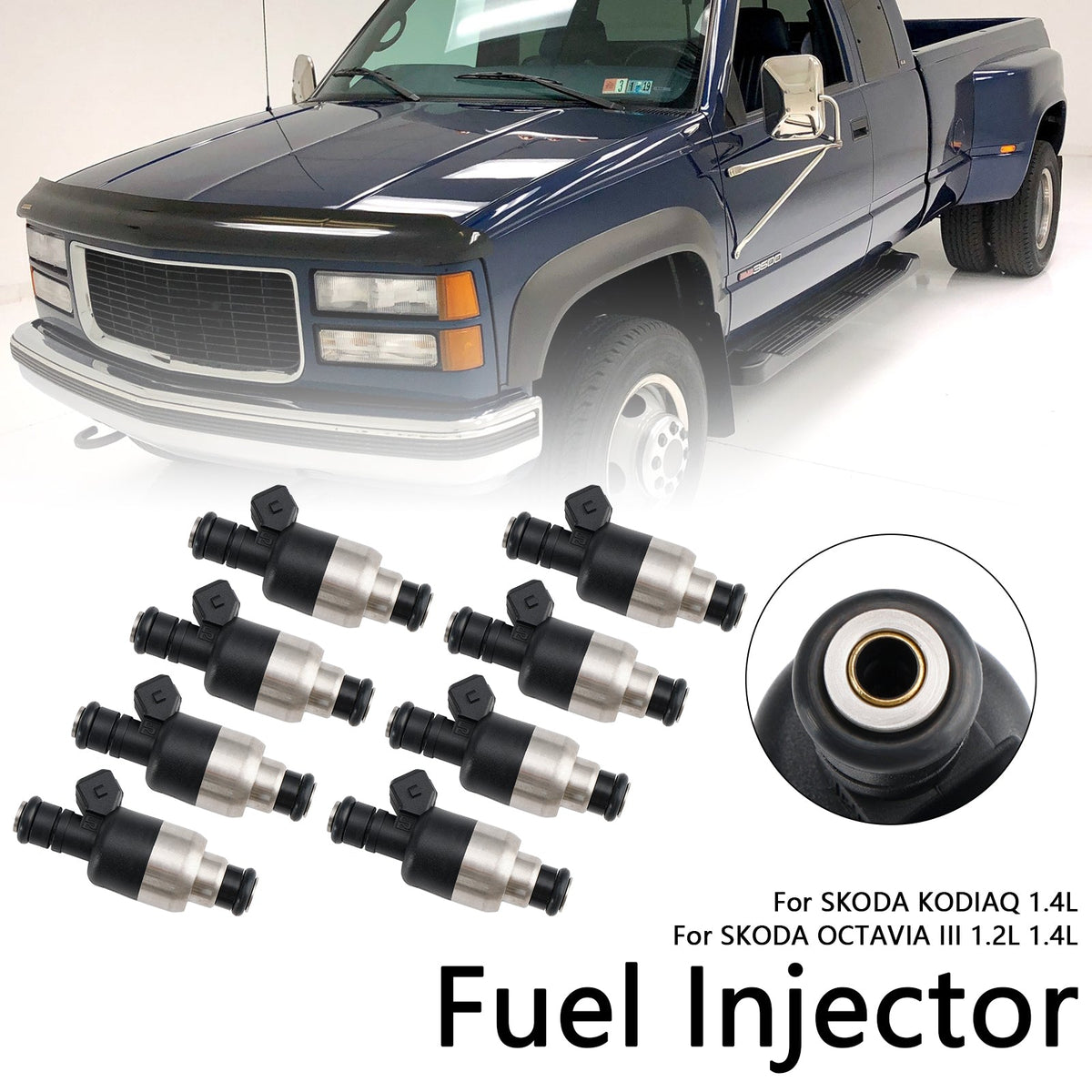 8PCS 83211150 Fuel Injector 17109596 Fit Chevrolet Fit GMC 7.4L V8 1996-2000