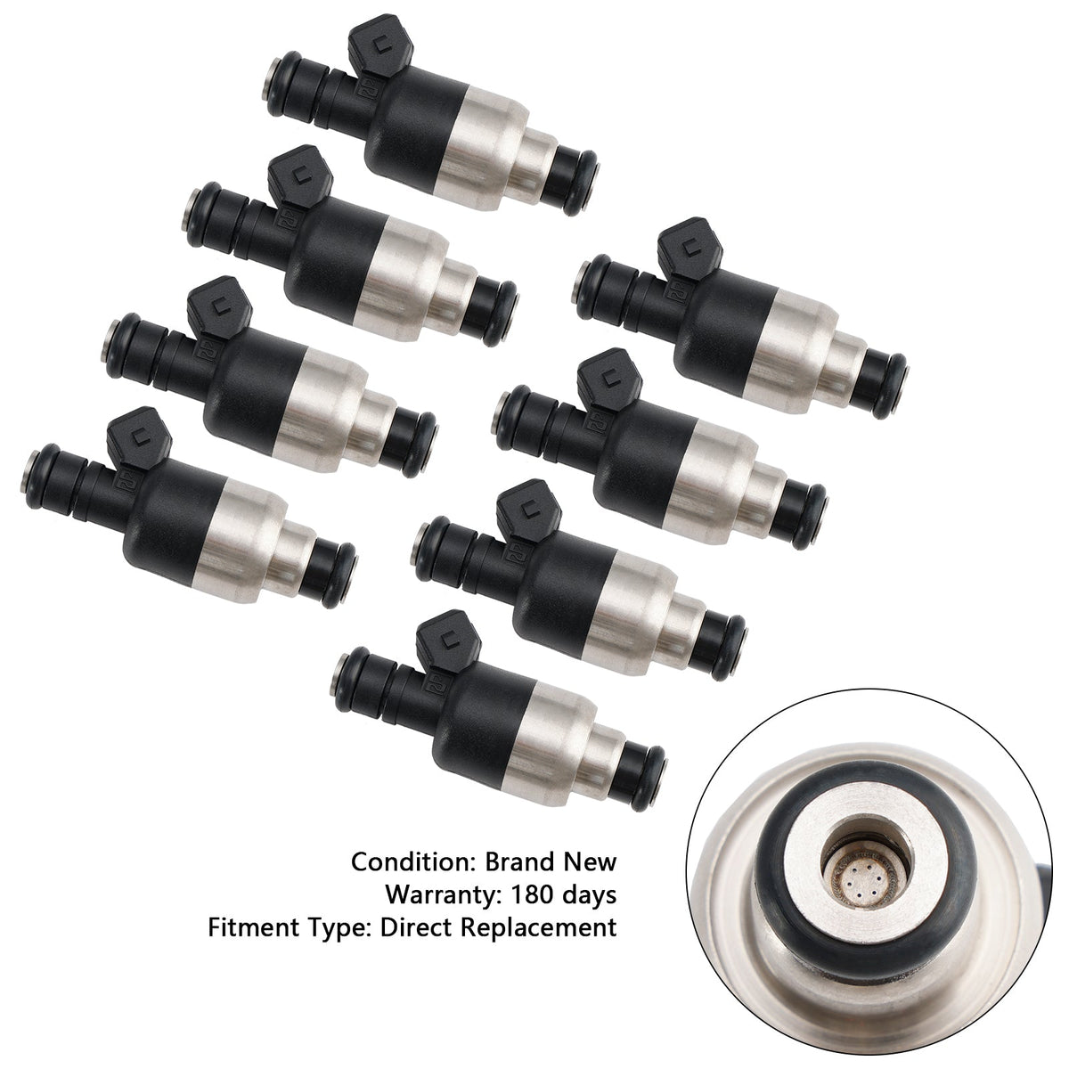 8PCS 83211150 Fuel Injector 17109596 Fit Chevrolet Fit GMC 7.4L V8 1996-2000