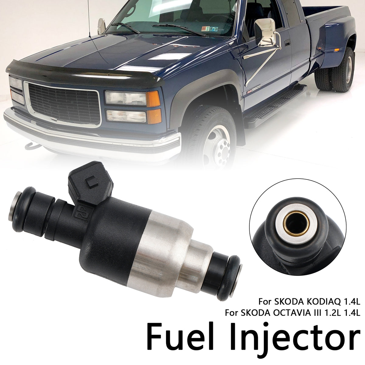 Chevrolet Fit GMC 7.4L V8 1996-2000 83211150 1PCS Fuel Injector 17109596